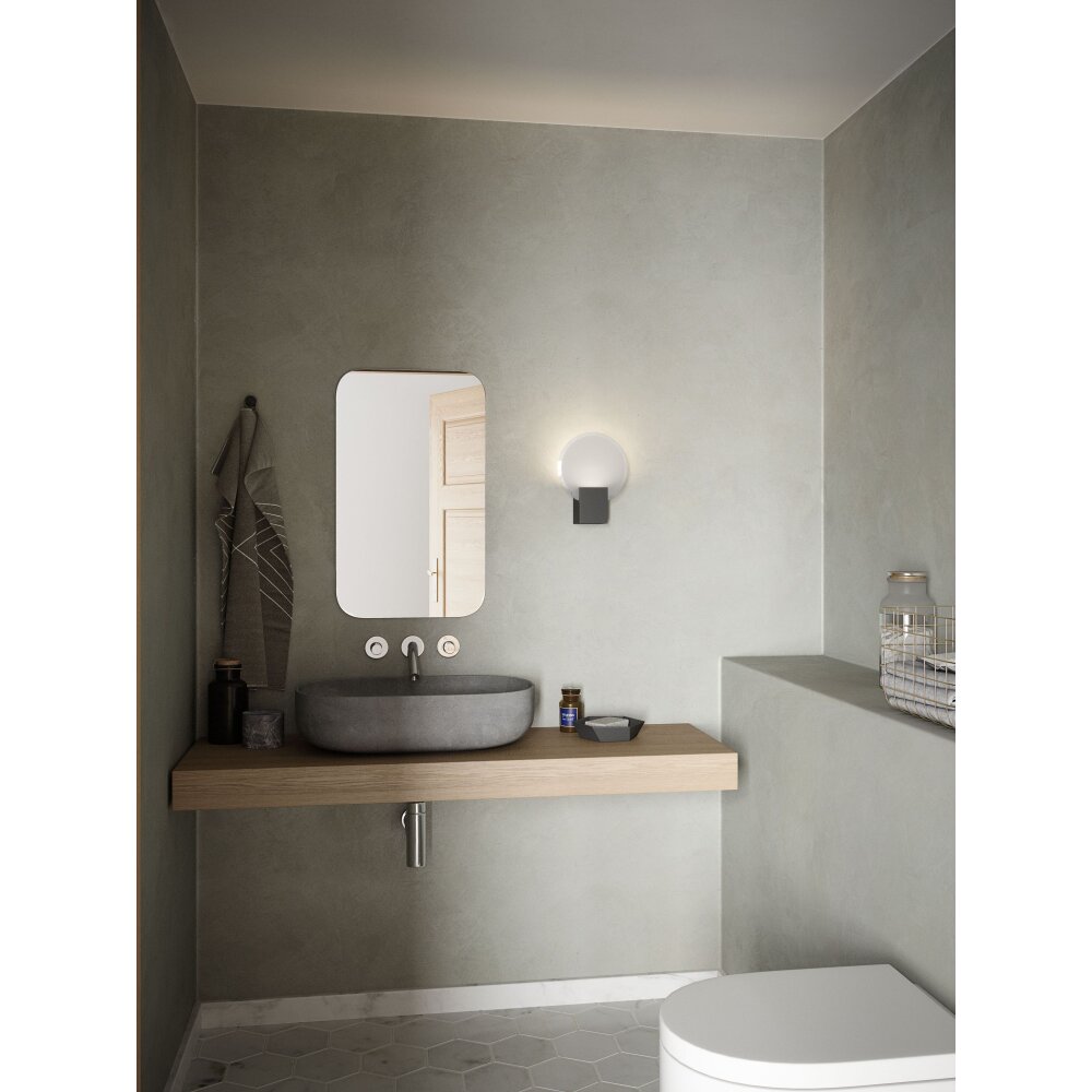 Nordlux HESTER Vägglampa LED Svart, 1-ljuskällor main product photo