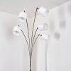 Alsen Golvlampa, Golvlampa Nickel matt, 5-ljuskällor