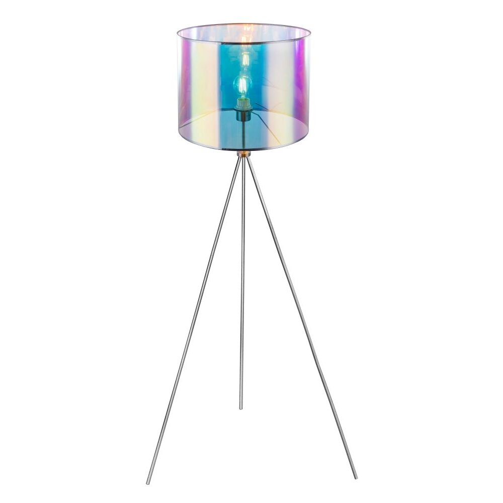 Globo PRISMA Golvlampa Nickel matt, 1-ljuskällor main product photo