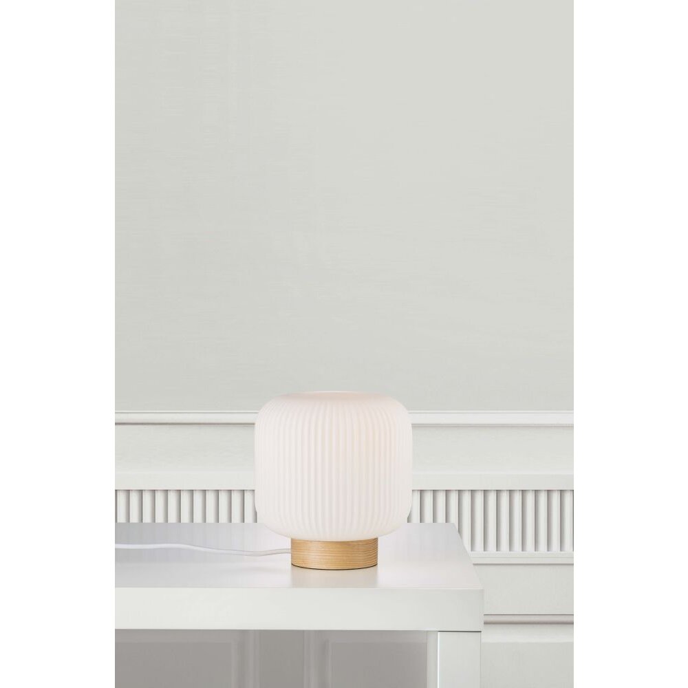 Nordlux MILFORD Bordslampa Brun, 1-ljuskällor main product photo