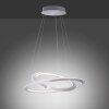Paul Neuhaus Lampor ALESSA Pendelbelysning LED Silver, 2-ljuskällor, Fjärrkontroll
