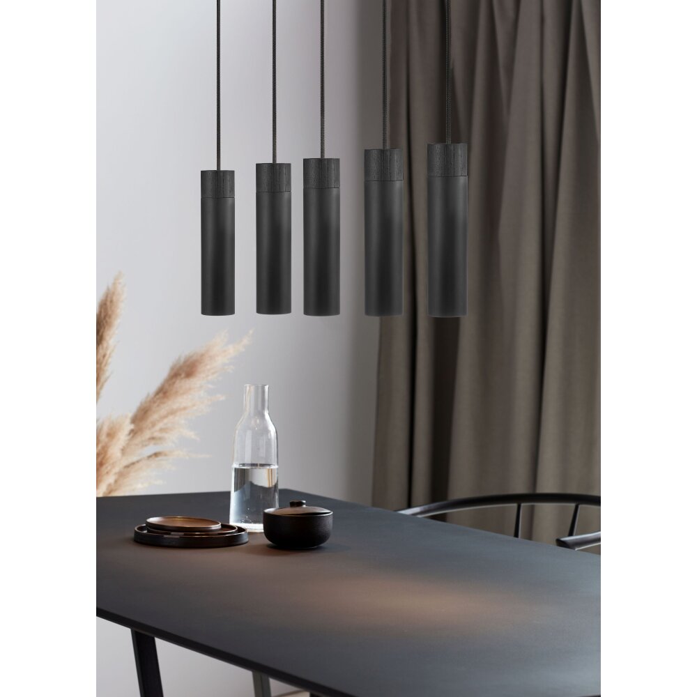 Nordlux TILO Pendelbelysning Svart, 5-ljuskällor main product photo