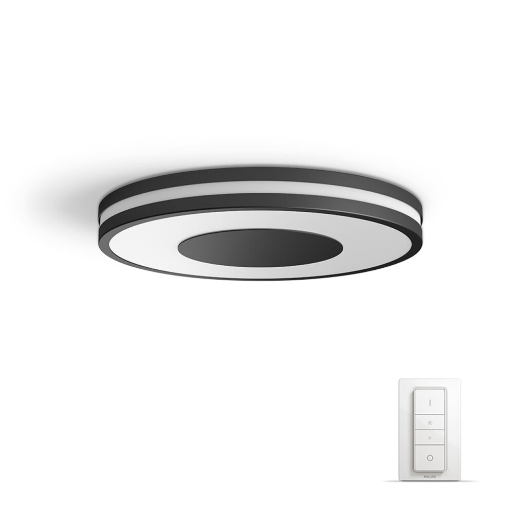 Philips Lampor Being Taklampa LED Svart, Vit, 1-ljuskällor, Fjärrkontroll main product photo