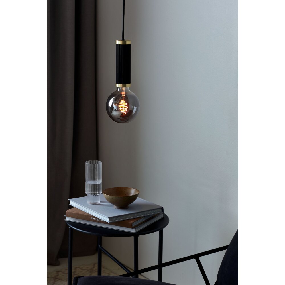 Nordlux GALLOWAY Pendellampa Mässing, Svart, 1-ljuskällor main product photo