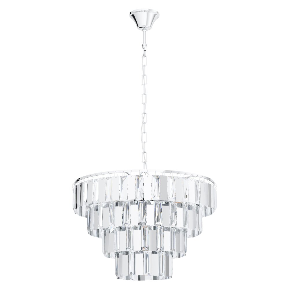 Eglo ERSEKA Pendellampa Krom, 7-ljuskällor main product photo