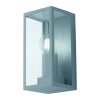 Lutec Lampor Mondrian vägglampa utomhus Silver, 1-ljuskällor