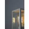 Lutec Lampor Mondrian vägglampa utomhus Silver, 1-ljuskällor