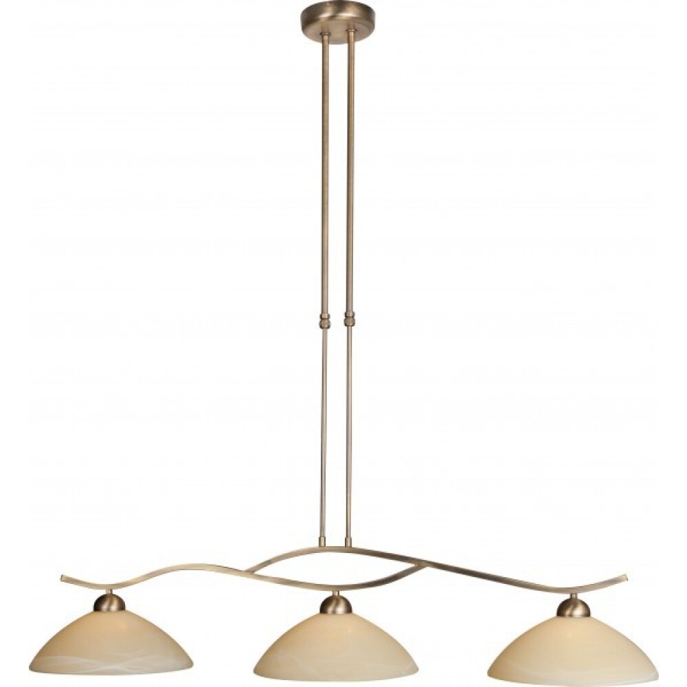 Steinhauer CAPRI Pendellampa Brons, 3-ljuskällor main product photo