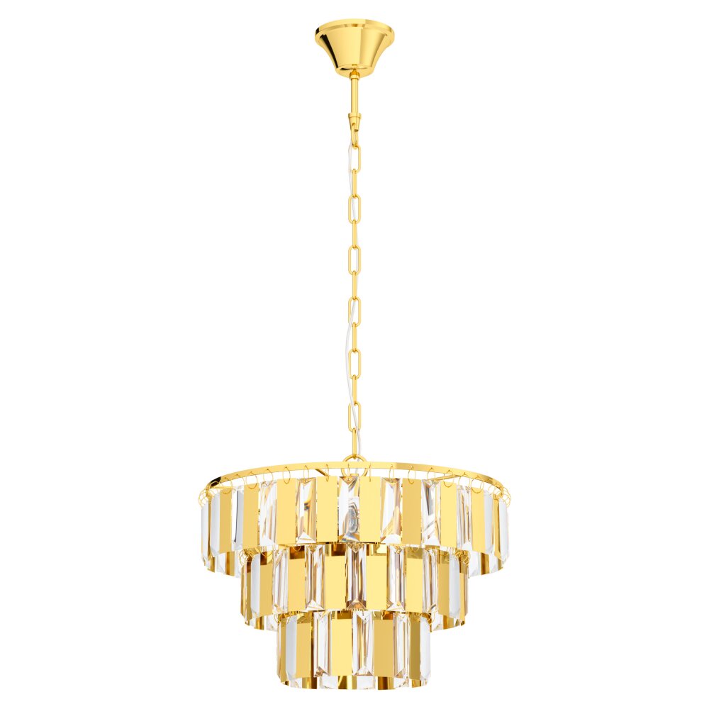 Eglo ERSEKA Pendellampa Mässing, 5-ljuskällor main product photo