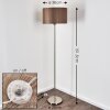Elsa Golvlampa Nickel matt, 1-ljuskällor