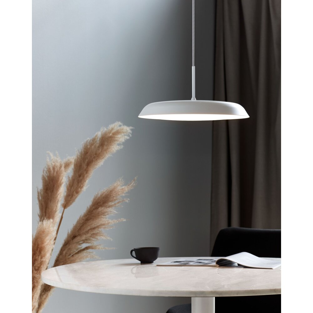 Nordlux PISO Pendelbelysning LED Vit, 1-ljuskällor main product photo