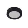 Lucide BRICE Taklampa LED Svart, 1-ljuskällor