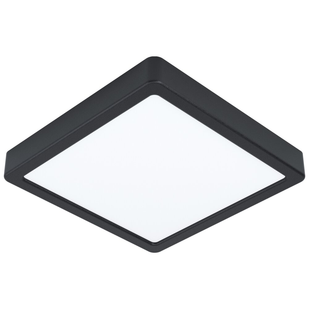 Eglo FUEVA Infälld lampa LED Svart, 1-ljuskällor main product photo