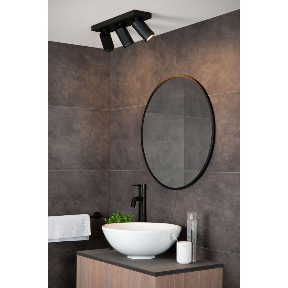 Lucide TAYLOR Taklampa, Takstrålkastare LED Svart, 3-ljuskällor main product photo