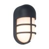 Lutec Lampor Bullo vägglampa utomhus, Vägglampa LED Brun, Rostfärger, 1-ljuskällor