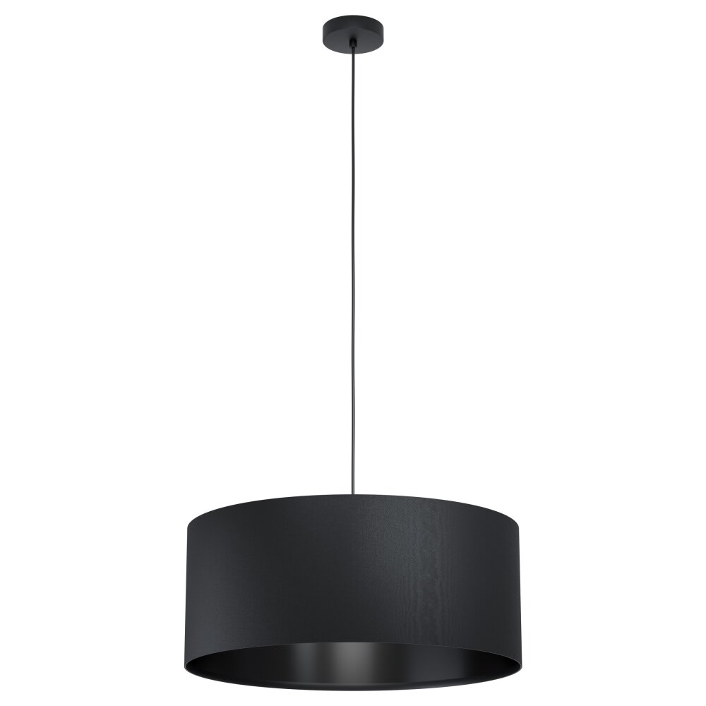 Eglo Lampor MASERLO Pendellampa Svart, 1-ljuskällor main product photo