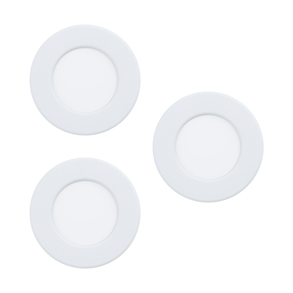 Eglo FUEVA Infälld lampa LED Vit, 3-ljuskällor main product photo