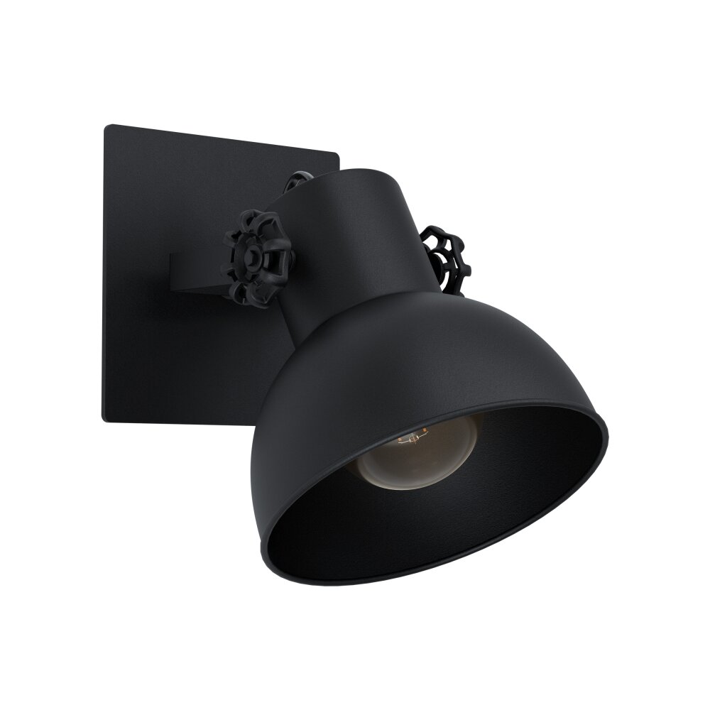Eglo Lampor BARNSTAPLE Vägglampa, Väggspotlight Svart, 1-ljuskällor main product photo