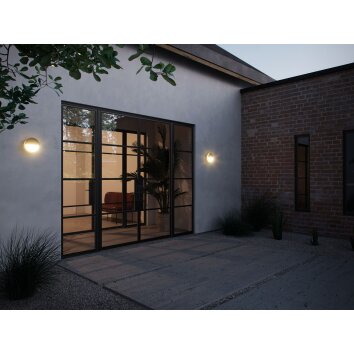 Nordlux AVA Taklampa för utomhusbruk, Taklampa LED Svart, 1-ljuskällor