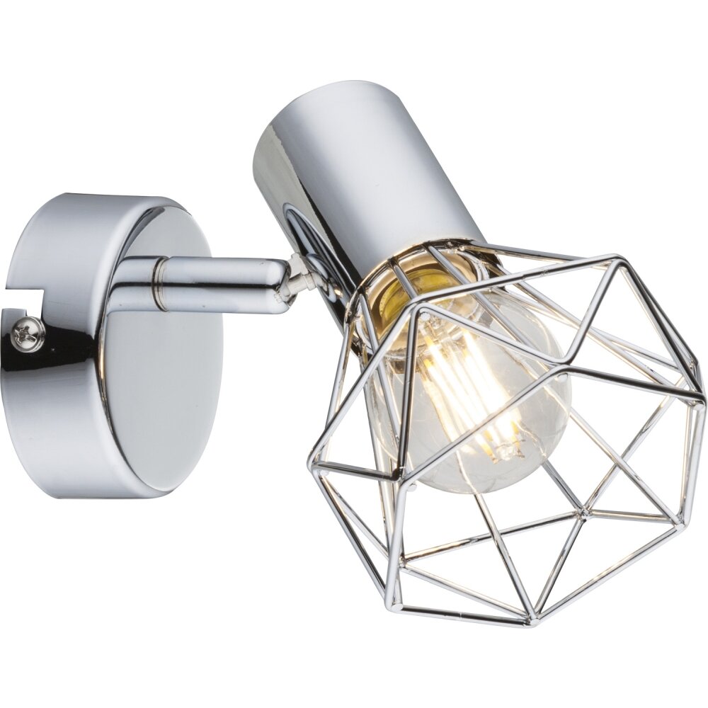 Globo XARA Väggspotlight Krom, 1-ljuskällor main product photo