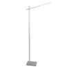 Steinhauer Stekk Golvlampa LED Rostfritt stål, Vit, 1-ljuskällor