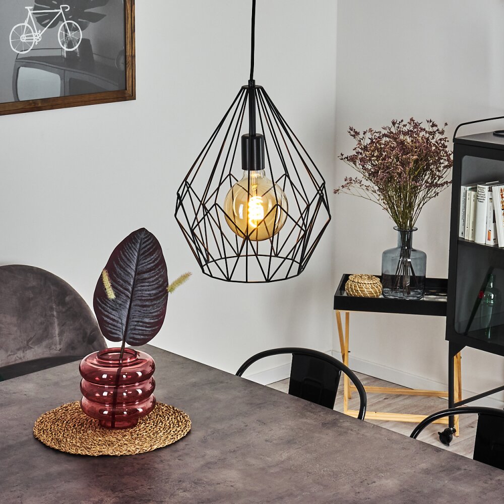 Zarembo Pendellampa Svart, 1-ljuskällor main product photo