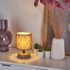 Kigombo Bordslampa Brun, 1-ljuskällor