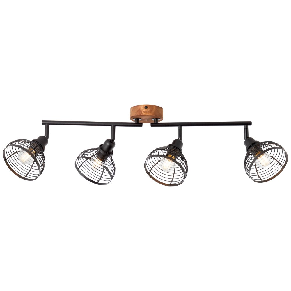 Brilliant Lampor Avia Trä mörkt, Svart, 4-ljuskällor main product photo
