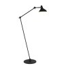 Steinhauer Kasket Golvlampa, Golvlampa, Läslampa Svart, Vit, 1-ljuskällor