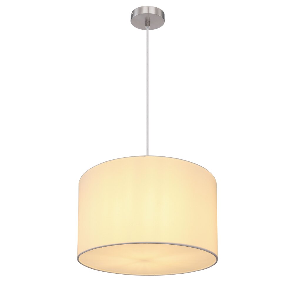 Globo THERESA Pendellampa Nickel matt, 1-ljuskällor main product photo