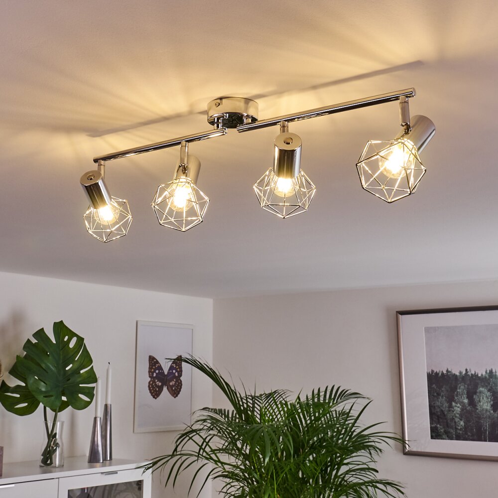 Orebro Taklampa, Takstrålkastare Krom, 4-ljuskällor main product photo