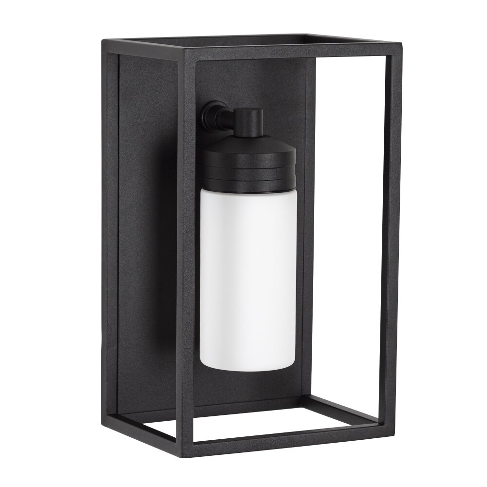 KS Erlichting Hudson vägglampa utomhus Svart, 1-ljuskällor main product photo