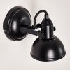 Tina Taklampa, Takstrålkastare, Vägglampa, Väggspotlight Svart, 1-ljuskällor
