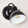 Tina Taklampa, Takstrålkastare, Vägglampa, Väggspotlight Svart, 1-ljuskällor
