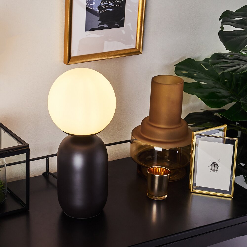 Alolas Bordslampa Grått, 1-ljuskällor main product photo