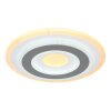Globo SABATINO Taklampa LED Vit, 1-ljuskällor
