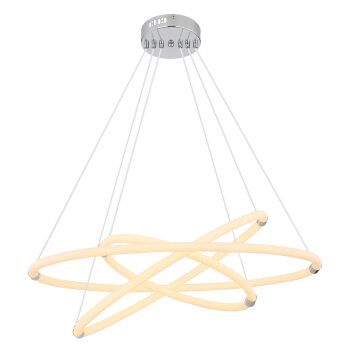 Globo EPI Pendellampa LED Vit, 1-ljuskällor