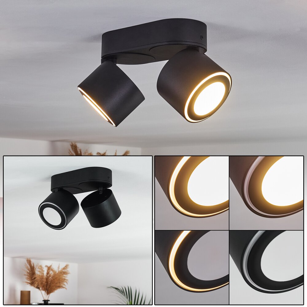 Appleton Taklampa, Takstrålkastare LED Svart, 2-ljuskällor main product photo