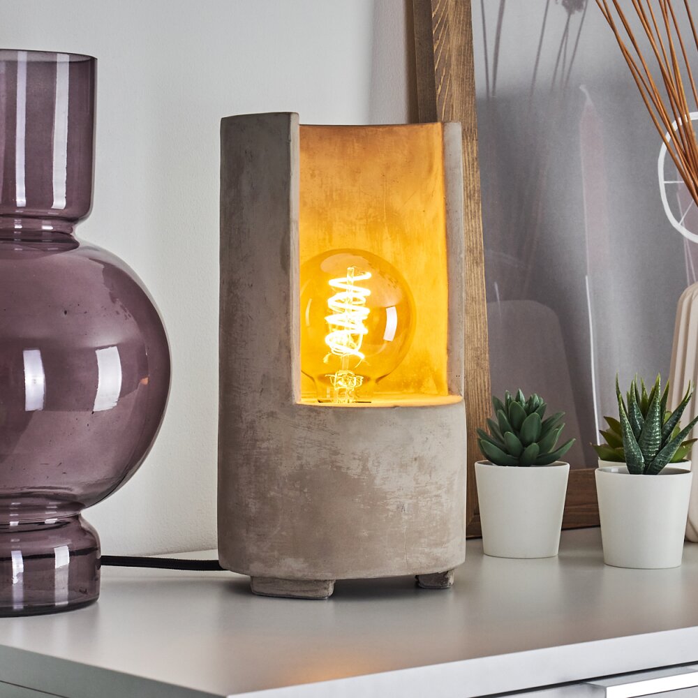 Amite Bordslampa Grått, 1-ljuskällor main product photo