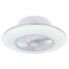 Globo KELLO Taklampa, Takfläkt med belysning LED Vit, 1-ljuskällor