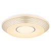 Globo PILLO Taklampa LED Vit, 1-ljuskällor, Fjärrkontroll