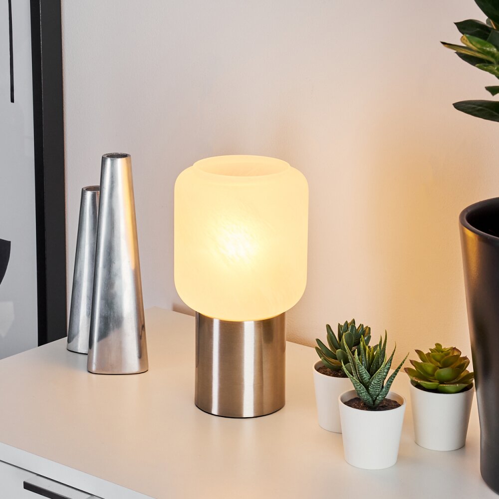 Keppoch Bordslampa Nickel matt, 1-ljuskällor main product photo