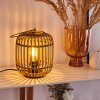 Mongolei Bordslampa Svart, 1-ljuskällor