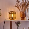 Mongolei Bordslampa Svart, 1-ljuskällor