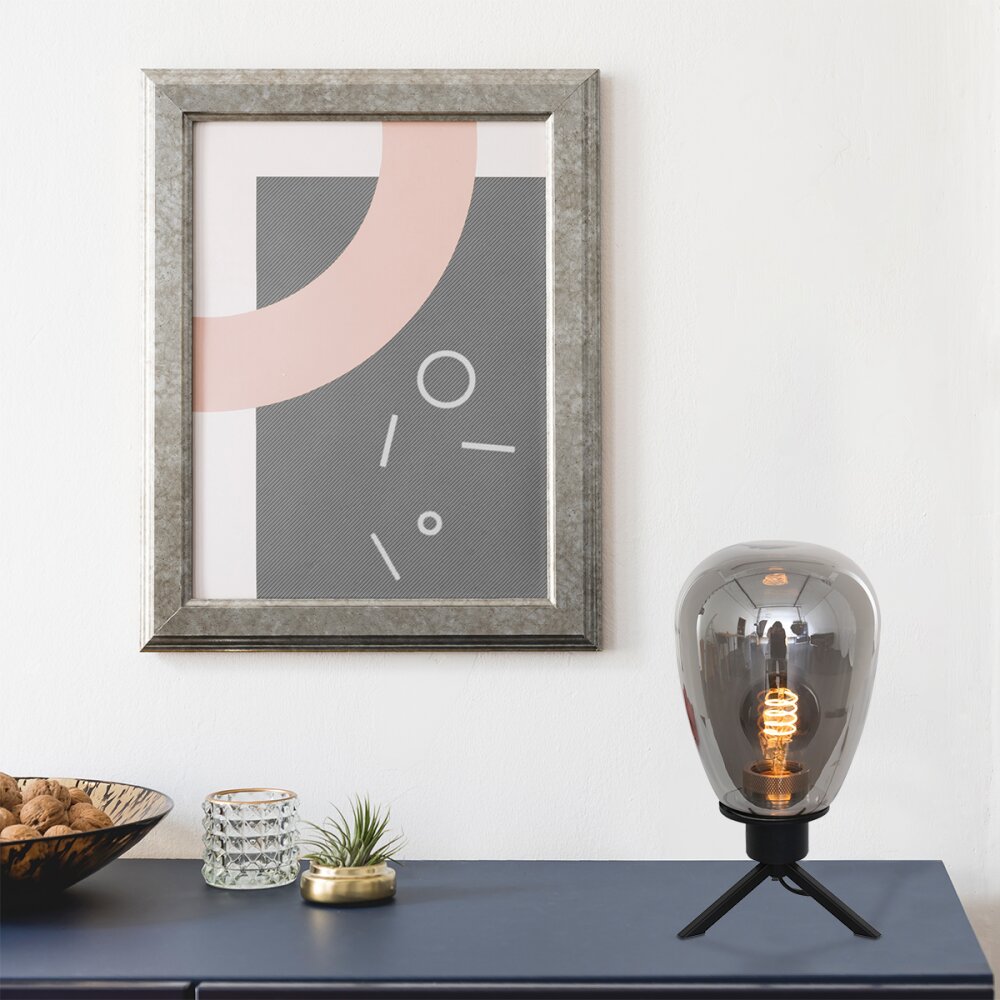 Steinhauer Reflexion Bordslampa Grått, Svart, 1-ljuskällor main product photo