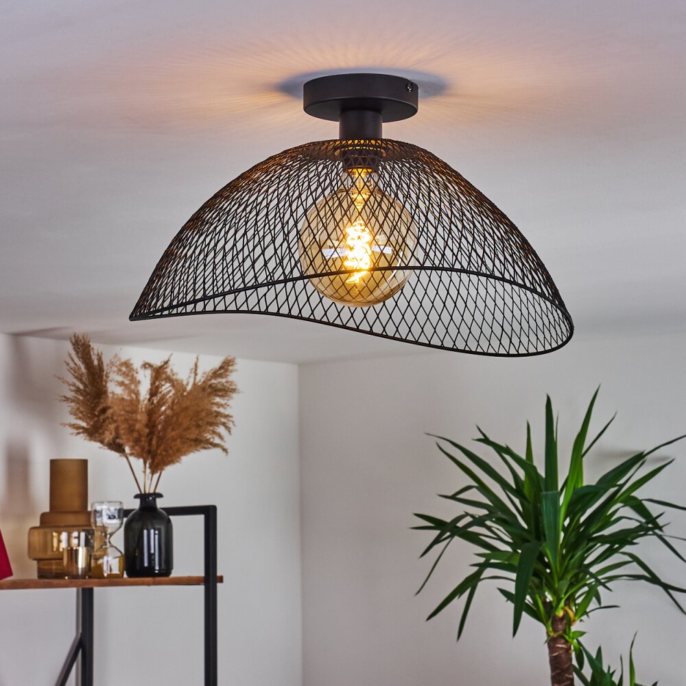 Pucara Taklampa Svart, 1-ljuskällor main product photo