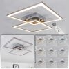Thara Taklampa LED Nickel matt, 2-ljuskällor, Fjärrkontroll