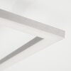 Thara Taklampa LED Nickel matt, 2-ljuskällor, Fjärrkontroll