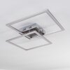 Thara Taklampa LED Nickel matt, 2-ljuskällor, Fjärrkontroll