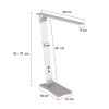 Steinhauer Serenade Bordslampa LED Färg i rostfritt stål, Vit, 1-ljuskällor